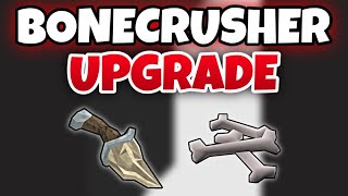 How To Unlock BONECRUSHER UPGRADE AUTO PICKUP BONES  RS3  RUNESCAPE 3 [upl. by Harilda]