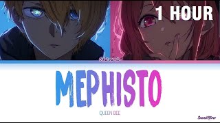 1 HOUR Oshi no Ko  Ending Full『Mephisto』by QUEEN BEE Lyrics [upl. by Ciri]