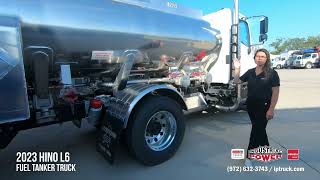 2023 Hino L6  Fuel Tanker Truck  1600 Gallon Split Tank  Dallas TX [upl. by Odele]