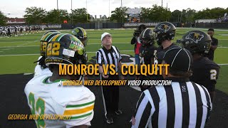 Monroe vs Colquitt 2024  Georgia High School Football Highlights [upl. by Carisa34]