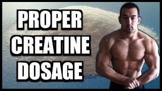 Creatine Dosage How Much Creatine Should I Take A Day [upl. by Tavy]