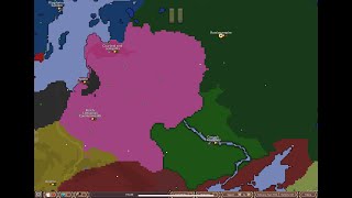 PolishRussian War 1654  Ages of conflict [upl. by Rodama]