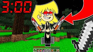 NE JAMAIS FAIRE SPAWN LORI LOUD À 3H00 DU MATIN MINECRAFT [upl. by Eissed]