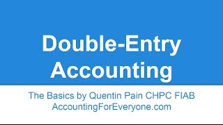 Doubleentry Accounting and Bookkeeping principles explained in simple terms [upl. by Ttsepmet464]