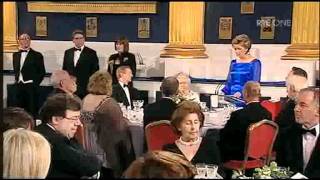 President of Ireland Mary McAleese speech at the Irish State Banquet for Queen Elizabeth II [upl. by Eylhsa776]