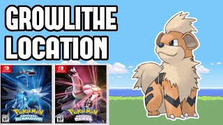 How to Get Growlithe in Pokemon Brilliant Diamond amp Shining Pearl [upl. by Enellek]