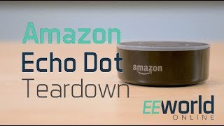 Teardown The 2nd generation Amazon Echo Dot [upl. by Ecnerat]