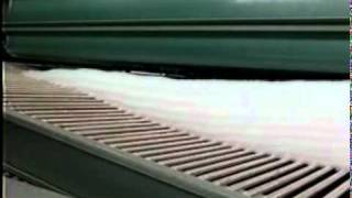 The Manufacturing Process For NonWoven Fabrics Of Needle Punching 3 [upl. by Ardnasxela]