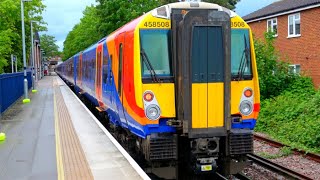 South Western Railway SWR Class 458 Ride Shepperton to London Waterloo via Kingston  090523 [upl. by Kali405]