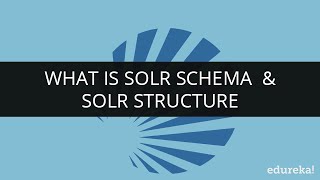 What is Solr Schema and Its Structure  Solr tutorial  Edureka [upl. by Shandeigh]