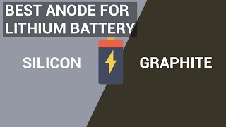 Silicon Anodes Advantage over Graphite  NextGen LithiumIon Battery Technology [upl. by Elletnahc469]