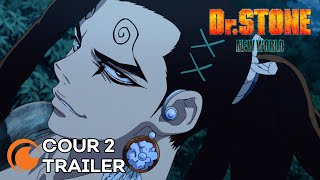 Dr STONE NEW WORLD  COUR 2 TRAILER [upl. by Aylatan]