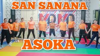 SAN SANANA  ASOKA  INDIA DANCE ADI  MD STUDIO [upl. by Odama]