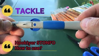 Hooktyer STONFO How to use [upl. by Gaut]