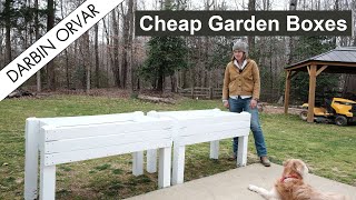 How To Make the Most Cheap amp Efficient Garden Boxes Raised Planters [upl. by Aniham]