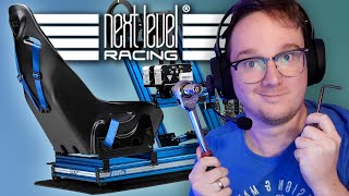 My New Sim Rig Next Level Racing GTElite Cockpit  Unboxing Assembly and First Impressions [upl. by Eamaj]