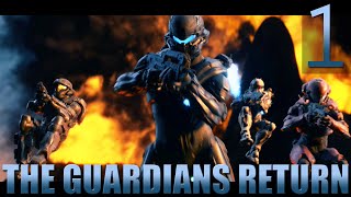 1 The Guardians Return Lets Play Halo 5 Guardians w GaLm 1080p 60FPS [upl. by Hanikas537]