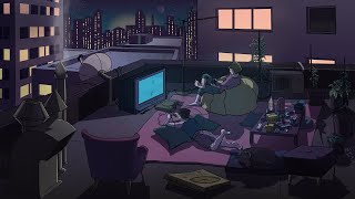 rooftop jazz hop  lofi  chillhop [upl. by Ecnatsnoc598]