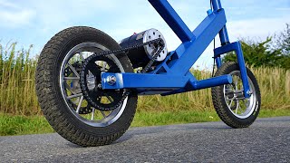 DIY High Speed Electric Bike with EBike Conversion Kit at Low Cost [upl. by Ayyidas]