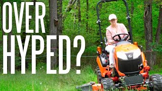 The Kubota BX Sub Compact Tractor Review For Homesteaders [upl. by Eppillihp]