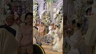 Buat Sayangku IPTU Sudrajad Djumantara Suapin Febby Rastanty wedding cute suami suapinmakan [upl. by Nnaul]