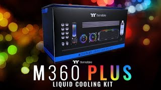 Thermaltake M360 PLUS Liquid Cooling Kit [upl. by Araes]