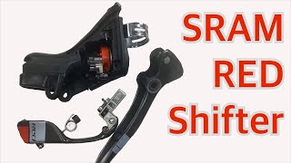 SRAM RED Shifter repair restore service clean disassembled how to [upl. by Hanshaw]