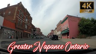 Drive through Greater Napanee Ontario in 4k [upl. by Attenwad132]