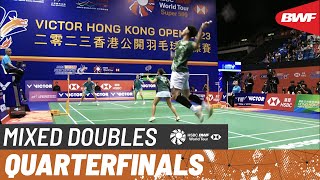 VICTOR Hong Kong Open 2023  TangTse HKG vs GicquelDelrue FRA 2  QF [upl. by Orgell80]