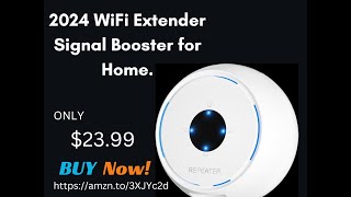 2024 WiFi Extender Signal Booster for Home [upl. by Roma]