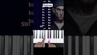 Learn EMINEM SONG 8 miles au piano pianosoinapp piano pianotutorial [upl. by Gintz]