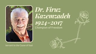 Memorial for Dr Firuz Kazemzadeh [upl. by Ratha120]