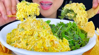 ASMR Shredded Egg salad With Chips Peeling And Grating Sounds Eating Show ASMR Phan [upl. by Olifoet182]