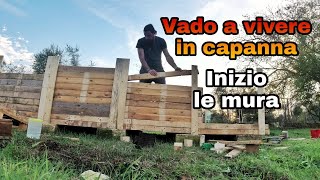 INIZIO LE PARETI Vado a vivere in capanna [upl. by Ociredef]