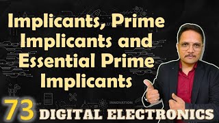 Implicants Prime Implicants and Essential Prime Implicants in Karnaugh Maps [upl. by Kenwee]