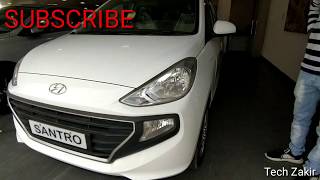 Hyundai New Santro Sportz AMT 2019 Review [upl. by Negeam]