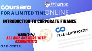 Introduction to Corporate Finance week 14 All quiz with Answers [upl. by Balliett]