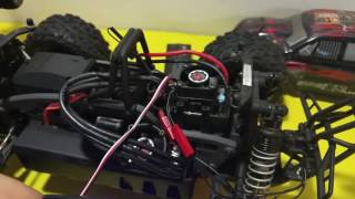 HPI Flux ESC Programming with Hobbywing Programmer [upl. by Okubo807]