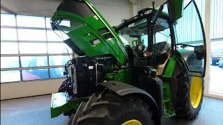 New John Deere 6R 150  177 HP Tractor  Visual Review [upl. by Einre963]