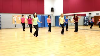 Waves of Love  Line Dance Dance amp Teach in English amp 中文 [upl. by Malamut534]