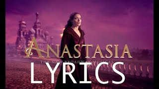 LYRICS  In My Dreams  Anastasia Original Broadway CAST RECORDING [upl. by Kucik]