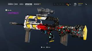 Chupinazo skin on Every R6ss gun [upl. by Aurora]