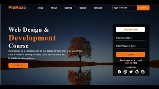 How To Create A Website using HTML amp CSS  StepbyStep Tutorial [upl. by Acired]