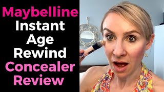 Maybelline Instant Age Rewind Eraser Concealer Review [upl. by Nageet]