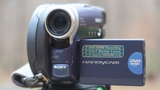 Sony Handycam DCRDVD101 Review and Test Footage [upl. by Buroker]