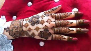 Back Hand Mehndi Design  Eid Mehndi designs  bridal mehndi  mehandi  mehndi ke design  mehendi [upl. by Ahsenrad484]