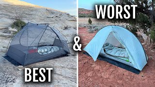 The Best and Worst Backpacking Tents Of 2022 [upl. by Forsyth]