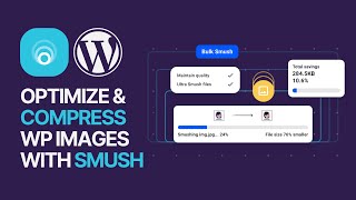 How To Optimize amp Compress WP Site Images With Smush Plugin For Free Usage Guide 🚀 [upl. by Ellenaej]