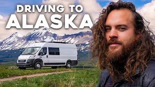 Vanlife Camping in Snowy Cold Canada Driving to Alaska [upl. by Sabanrab]