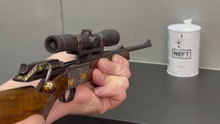 Blaser R93 decorated in 12 scale firing [upl. by Eninahs812]